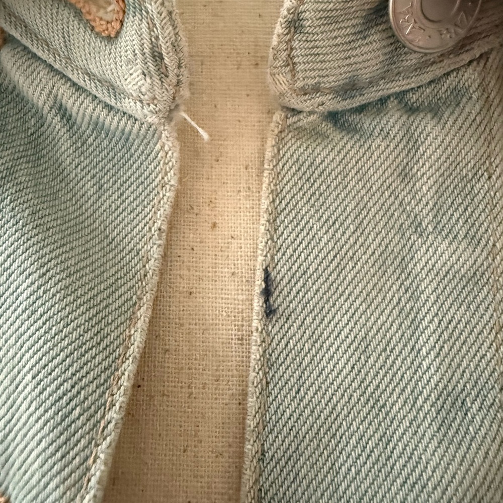 Zara Light Blue Denim Jacket - Picture 3 of 12